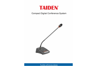 HCS-3900/20 Series Compact Digital Conference System V2022