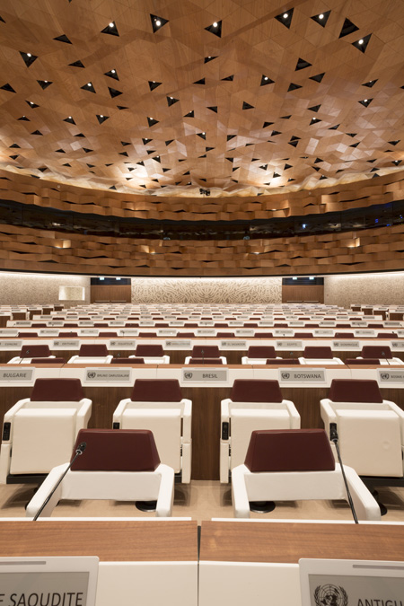 The 19th conference room project of the United Nations Office at Geneva won the Inavation Awards 2020
