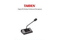 HCS-5390 Digital IR Wireless Conference Microphone V2023
